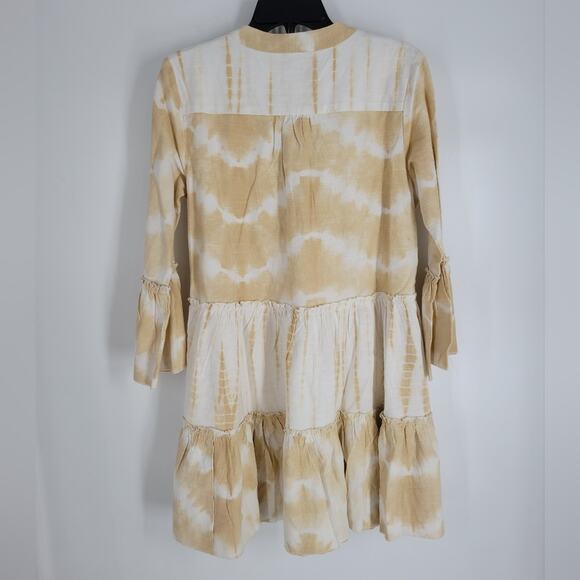Faherty Maple Sugar Vida Tie Dye Trapeze Dress S - Picture 10 of 12